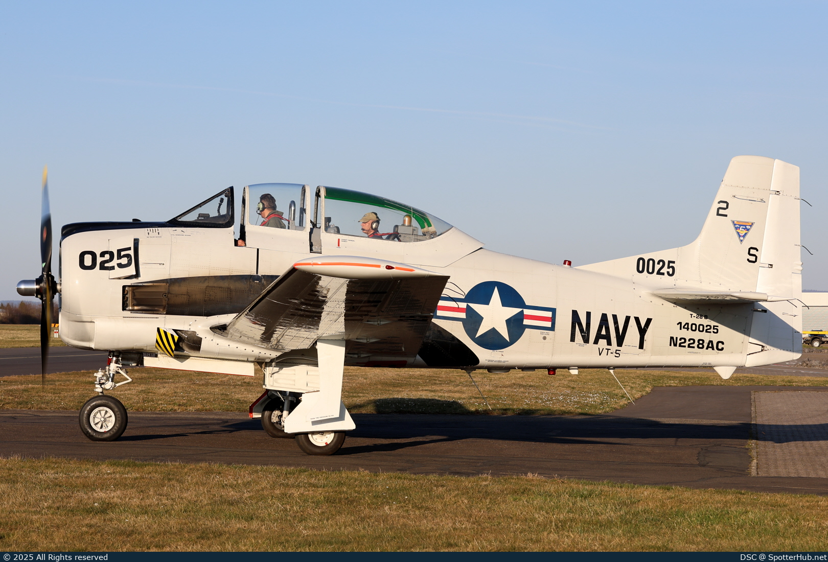 Photo of N228AC - North American T-28B Trojan operated by Private