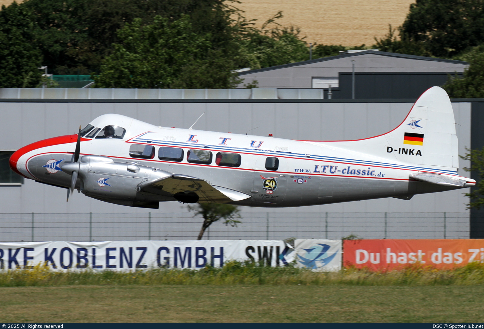 Photo of D-INKA - De Havilland DH-104 Dove 8 operated by Air Incentive Classic