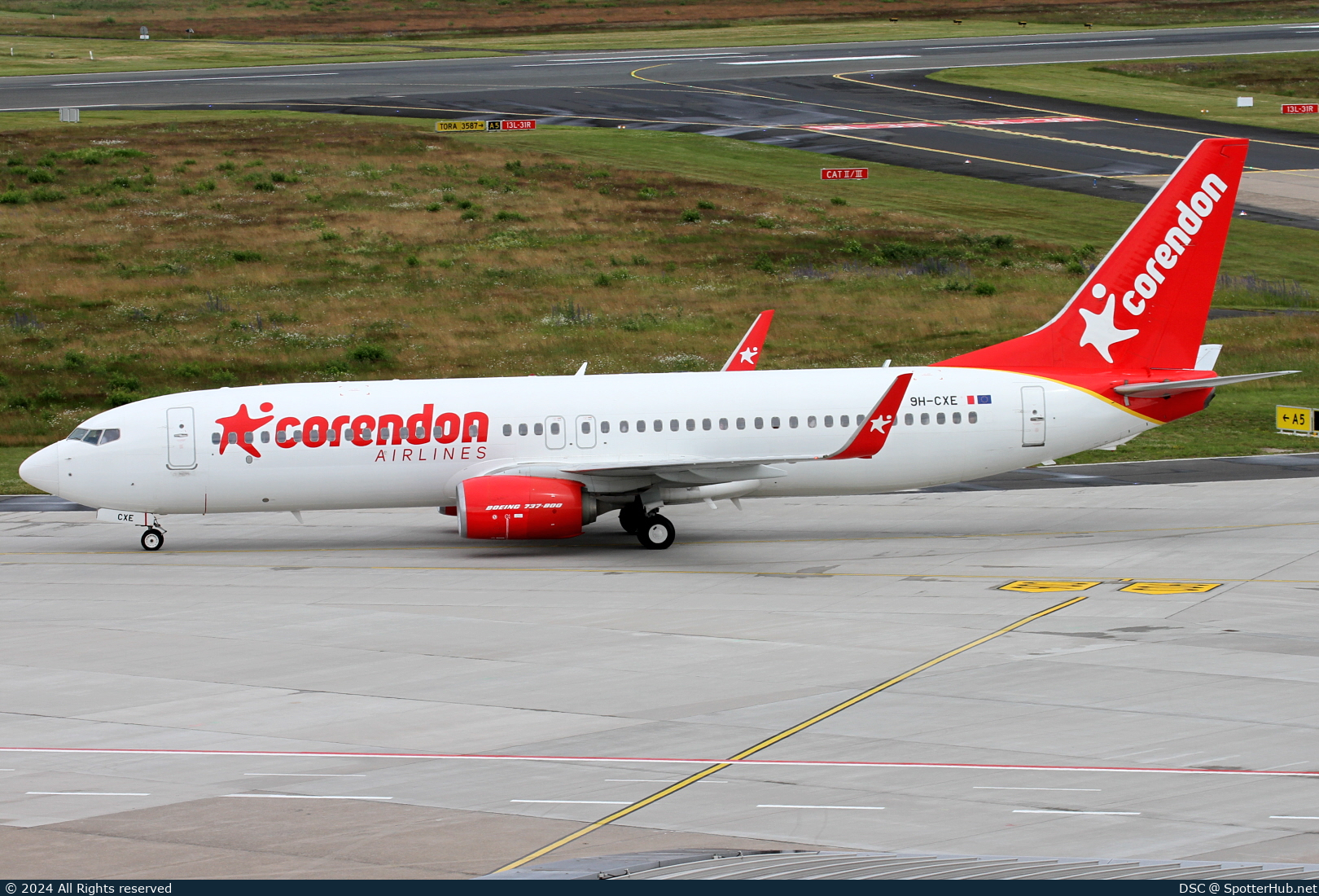 Photo of 9H-CXE - Boeing 737-8GP operated by Corendon Airlines Europe