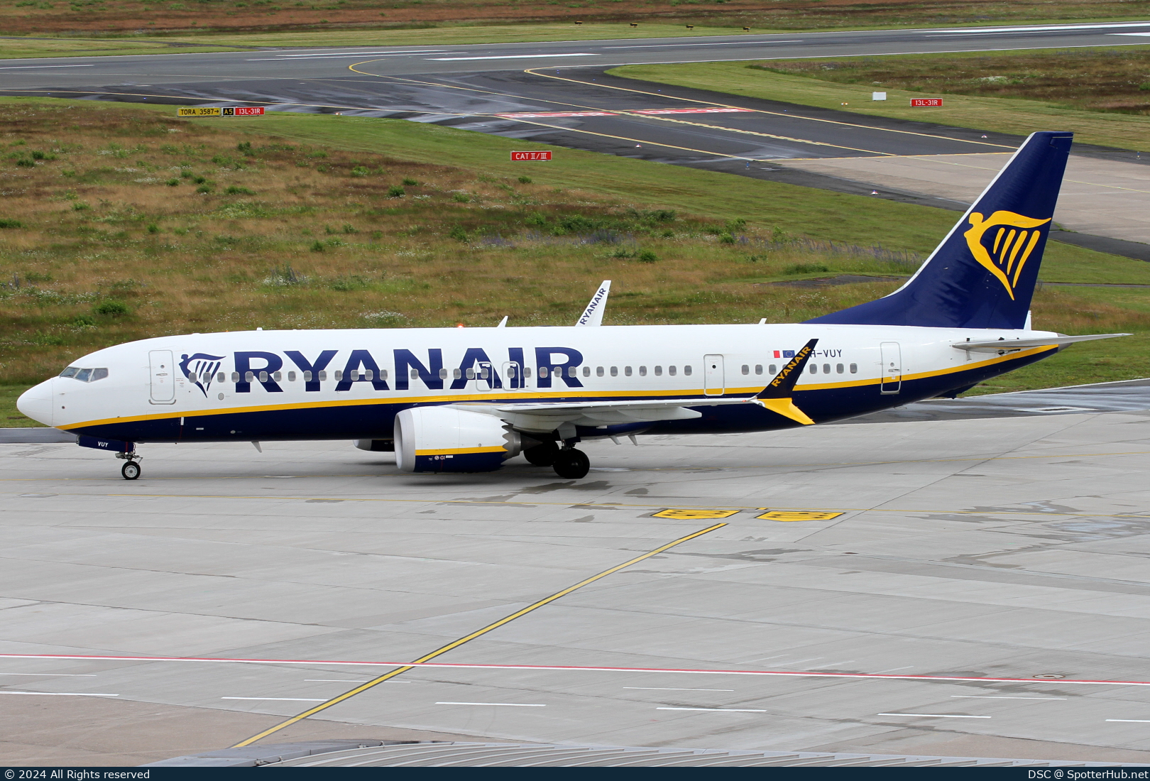 Photo of 9H-VUY - Boeing 737 MAX 8-200 operated by Ryanair (opb Malta Air)