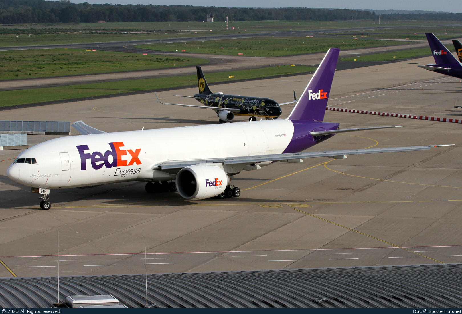 Photo of N840FD - Boeing 777-FFX operated by FedEx