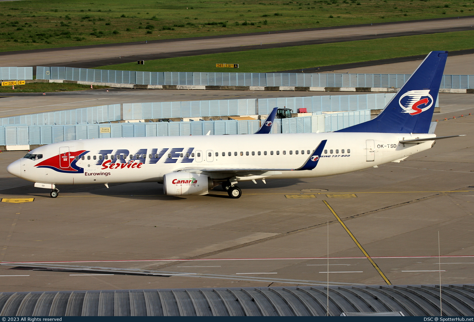 Photo of OK-TSD - Boeing 737-8Q8 operated by Eurowings (opb Travel Service)