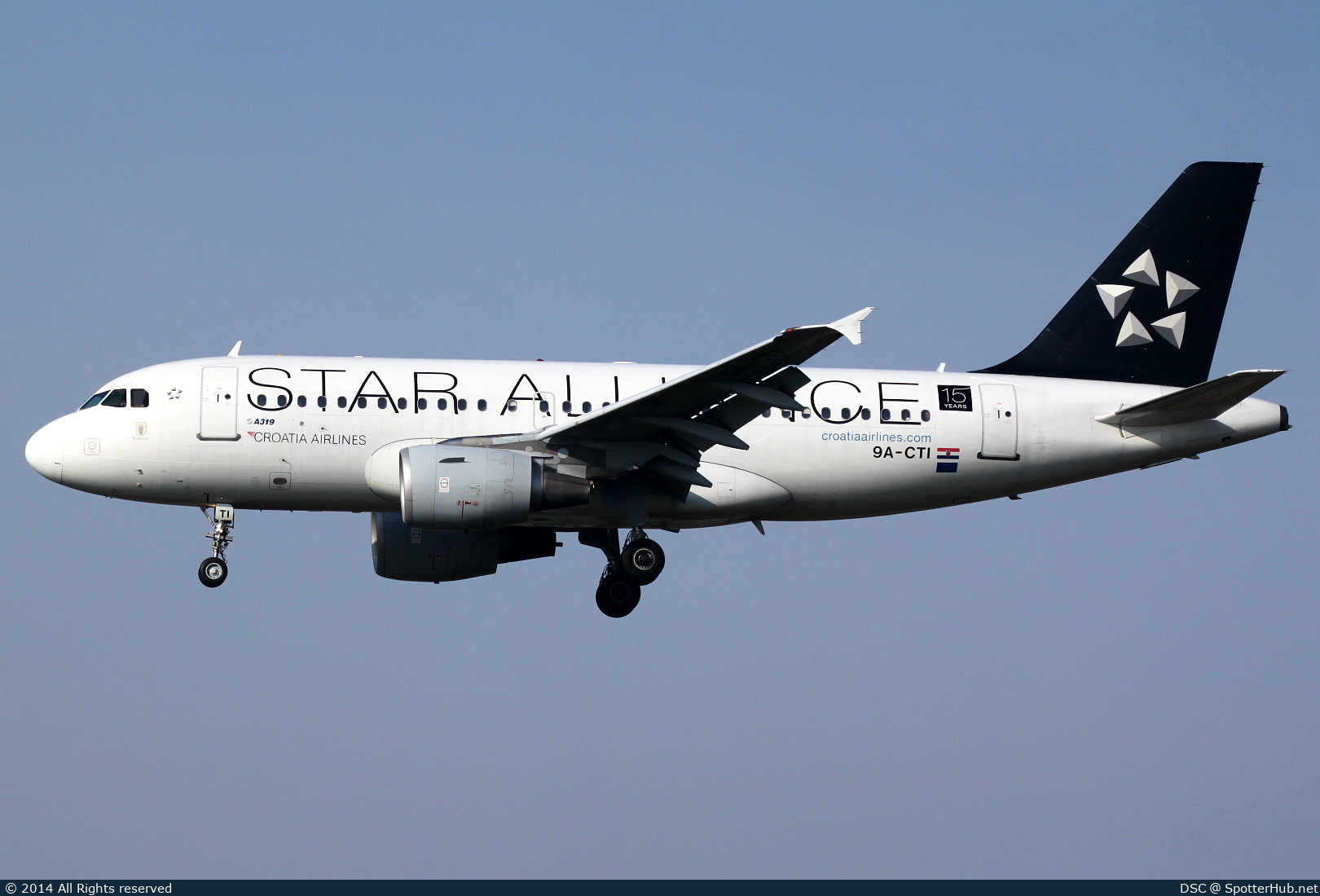 Photo of 9A-CTI - Airbus A319-112 operated by Croatia Airlines