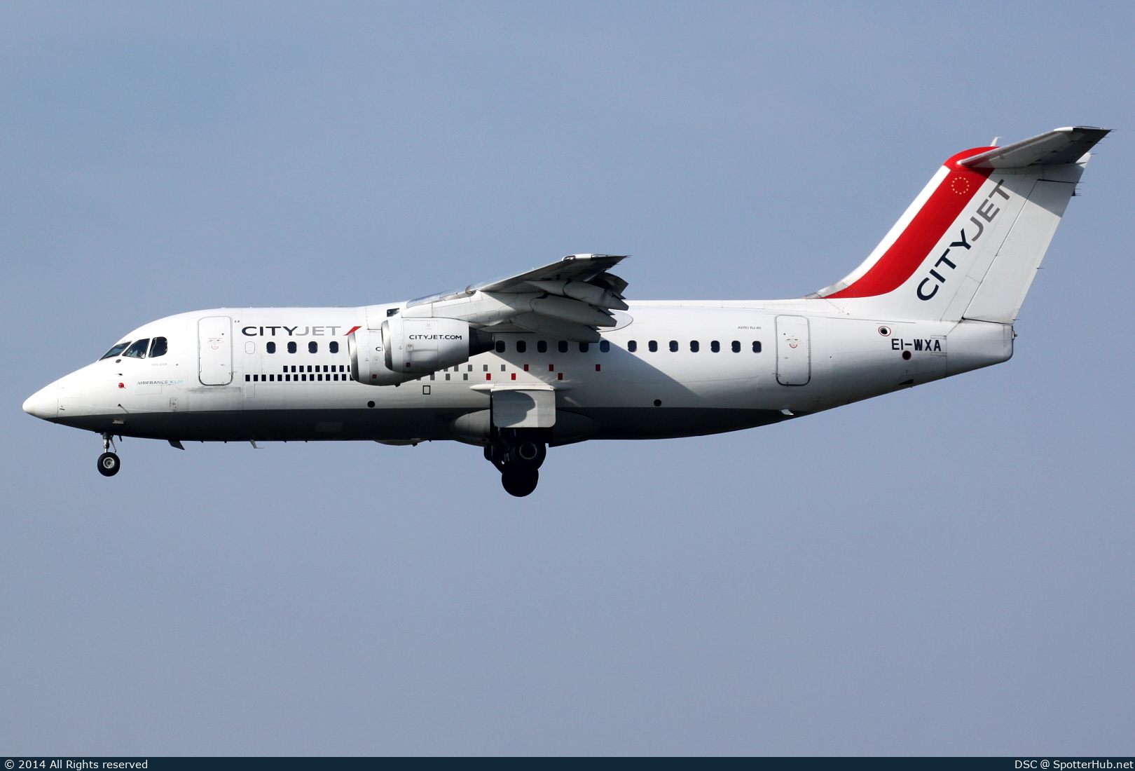 Photo of EI-WXA - British Aerospace Avro RJ85 operated by CityJet
