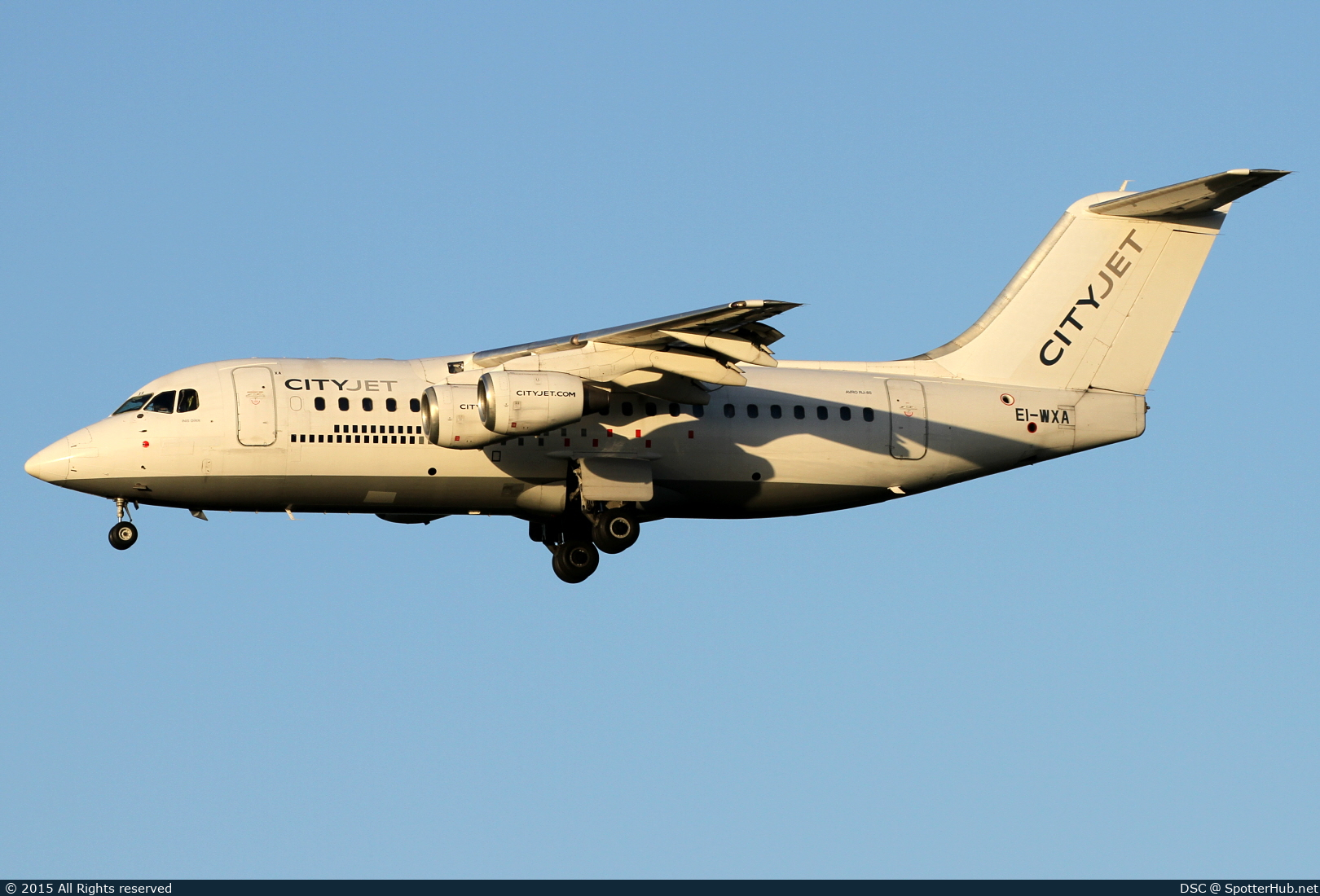 Photo of EI-WXA - British Aerospace Avro RJ85 operated by CityJet