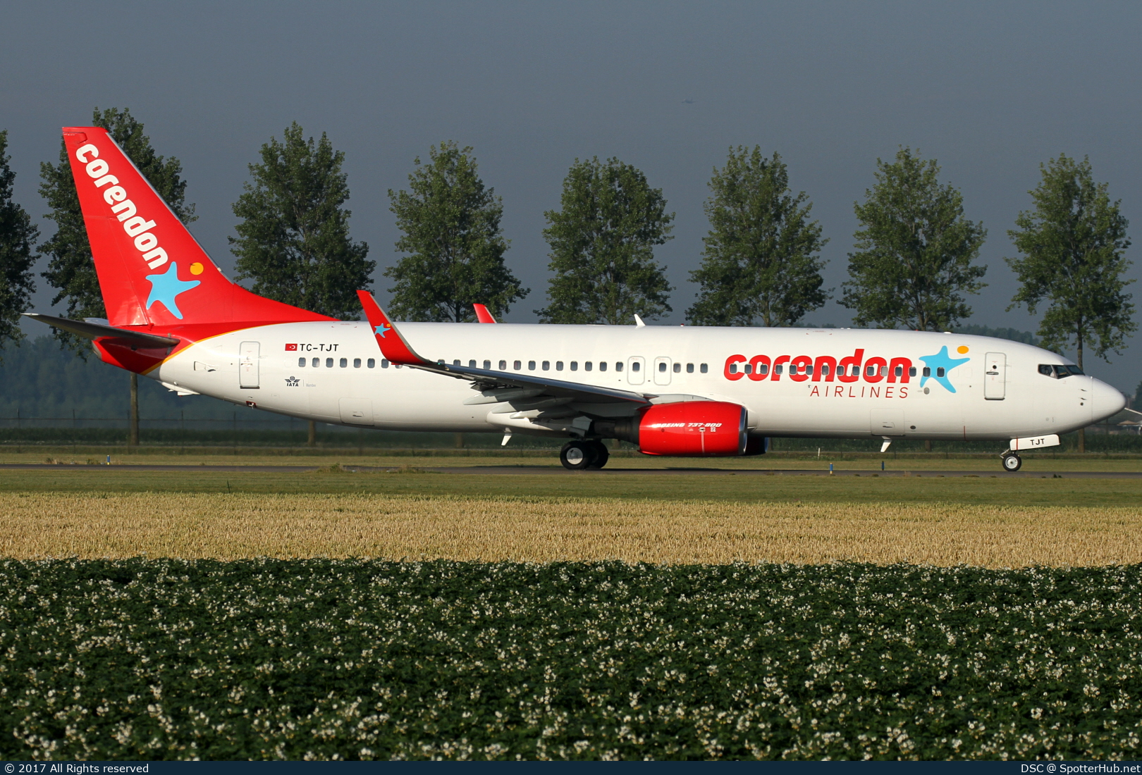 Photo of TC-TJT - Boeing 737-8HC operated by Corendon Airlines