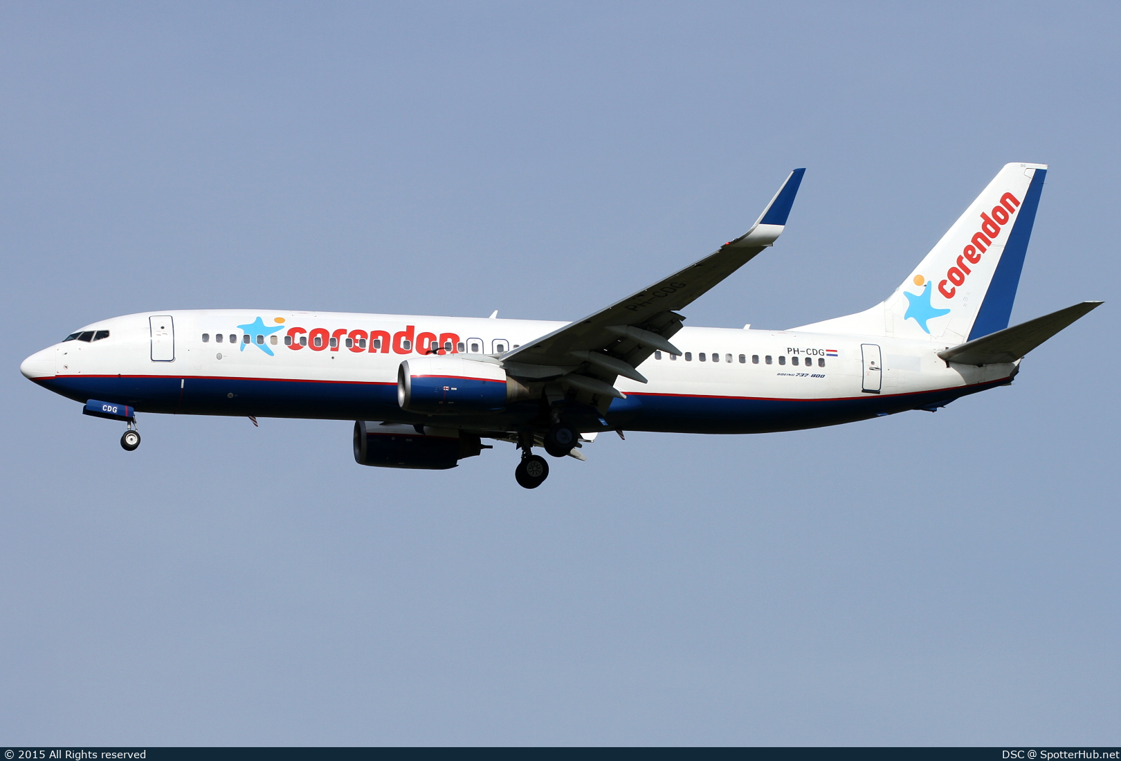 Photo of PH-CDG - Boeing 737-86J operated by Corendon Dutch Airlines