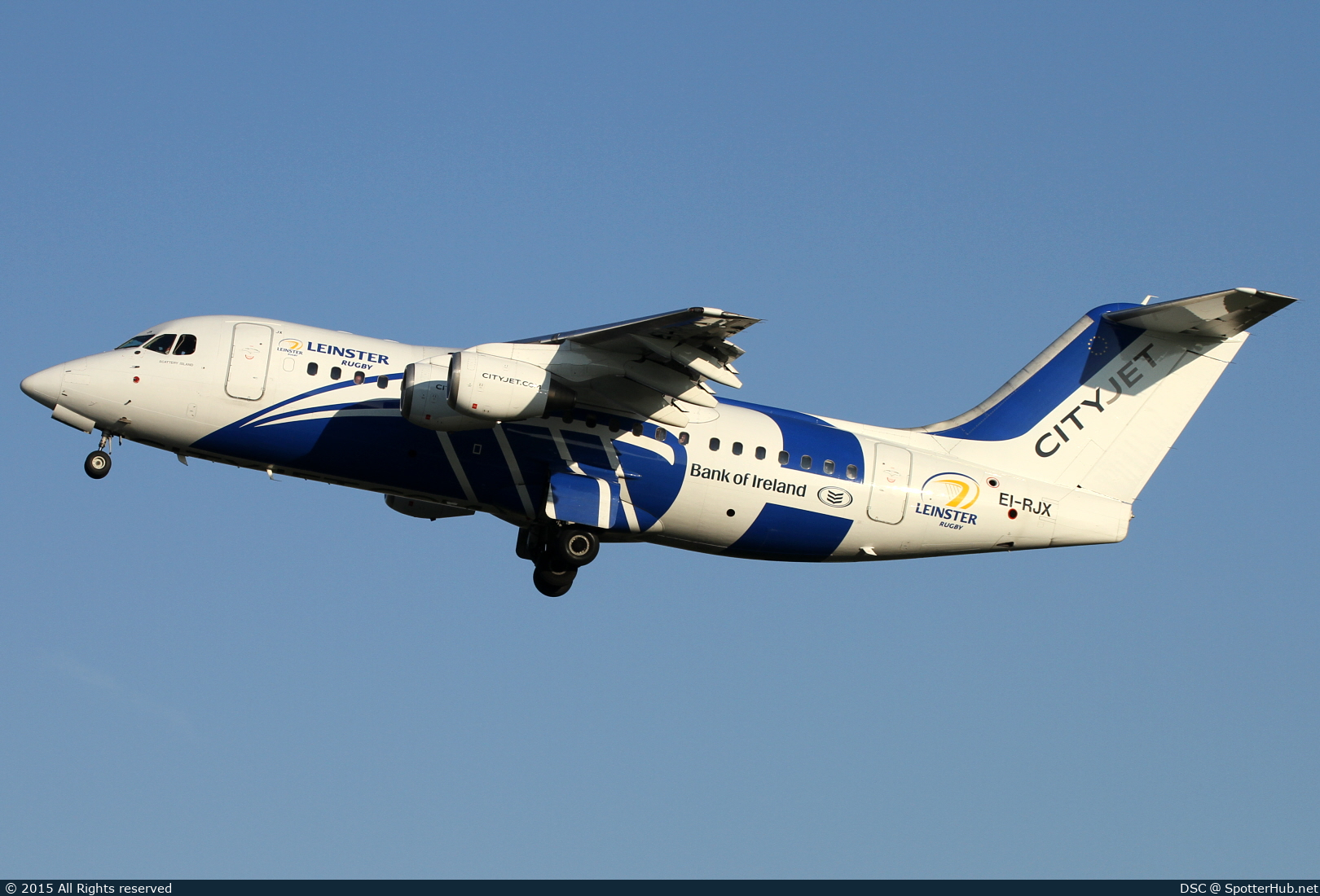 Photo of EI-RJX - British Aerospace Avro RJ85 operated by CityJet