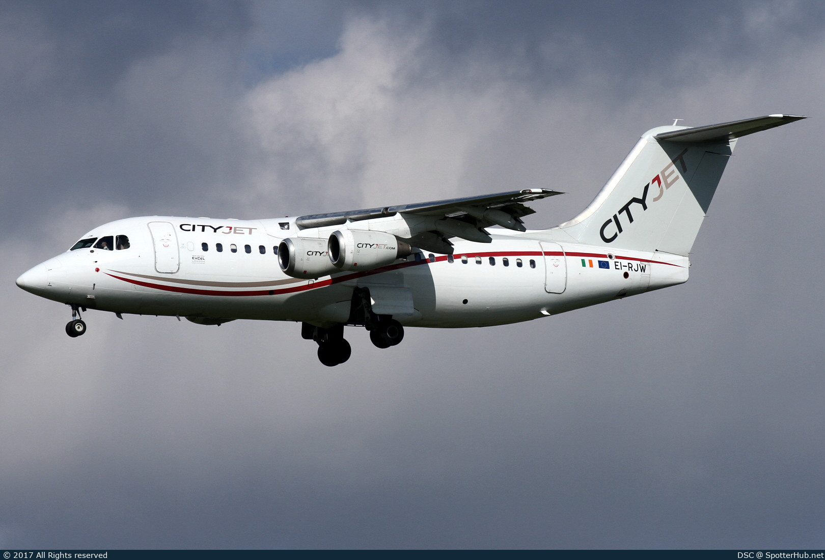 Photo of EI-RJW - British Aerospace Avro RJ85 operated by CityJet