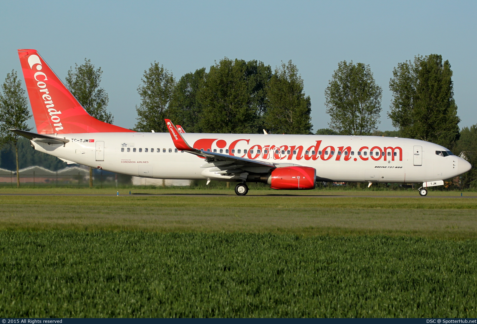 Photo of TC-TJM - Boeing 737-8Q8 operated by Corendon Airlines
