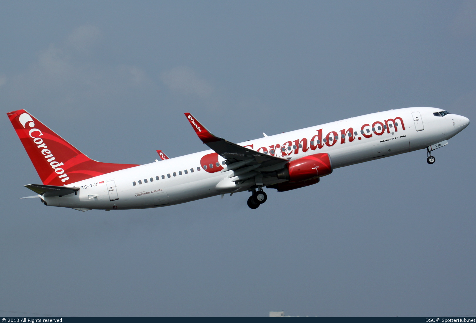 Photo of TC-TJN - Boeing 737-85P operated by Corendon Airlines