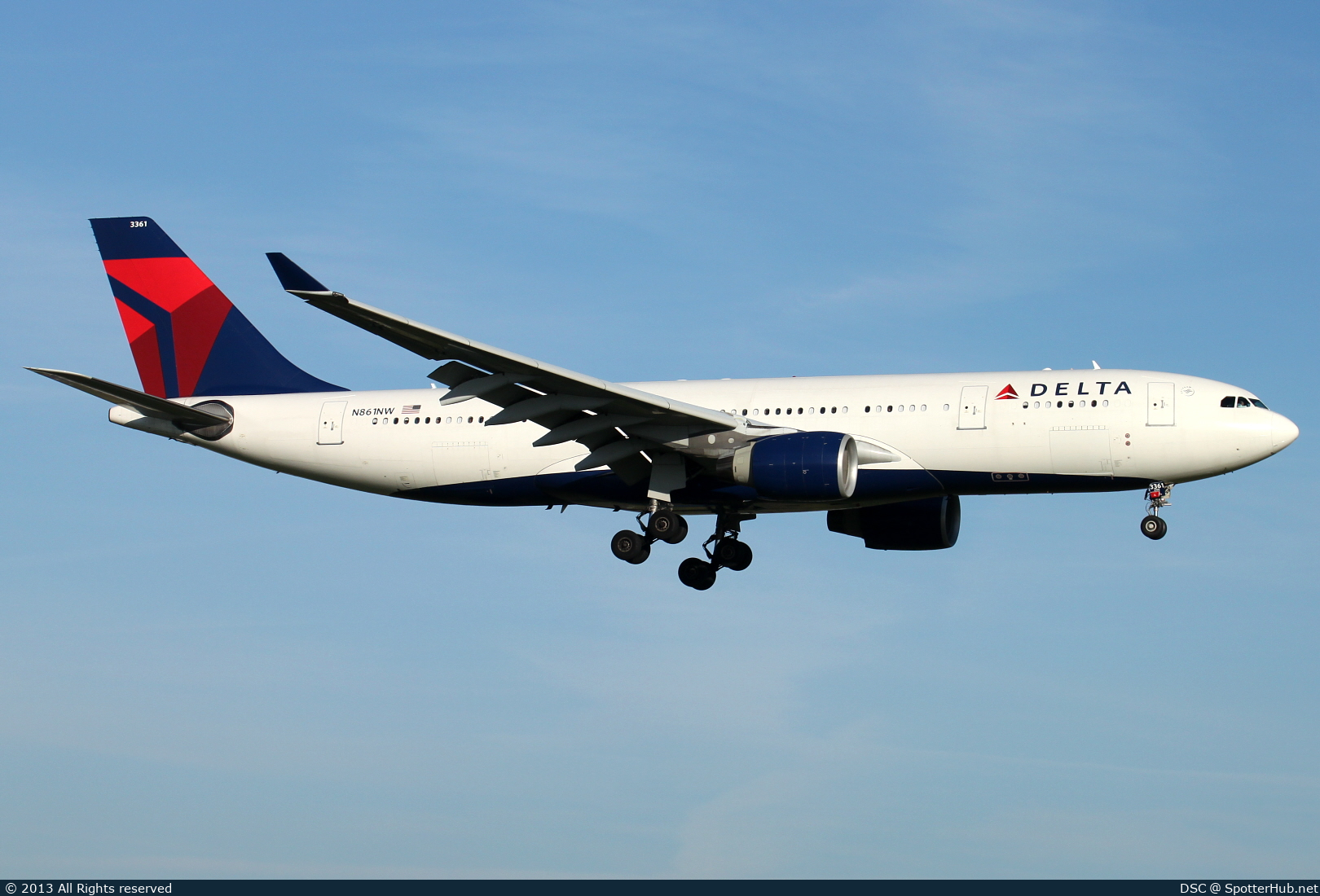 Photo of N861NW - Airbus A330-223 operated by Delta Air Lines