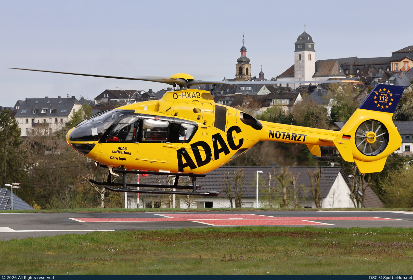Photo of D-HXAB - Eurocopter EC135 P2+ operated by ADAC Luftrettung
