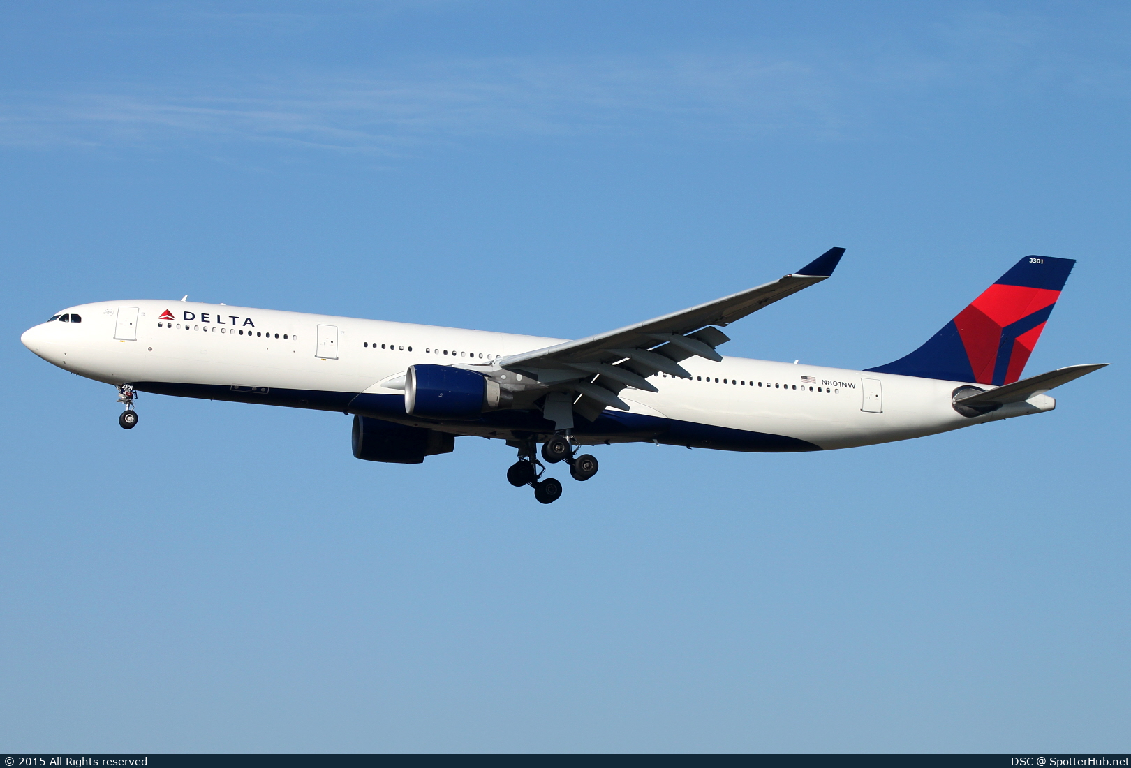Photo of N801NW - Airbus A330-323 operated by Delta Air Lines
