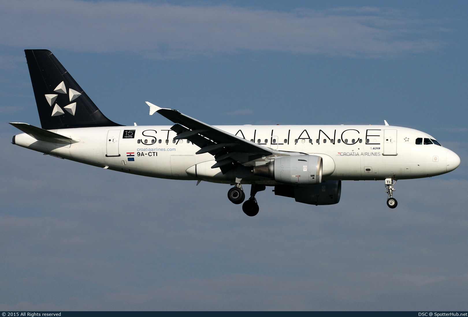 Photo of 9A-CTI - Airbus A319-112 operated by Croatia Airlines