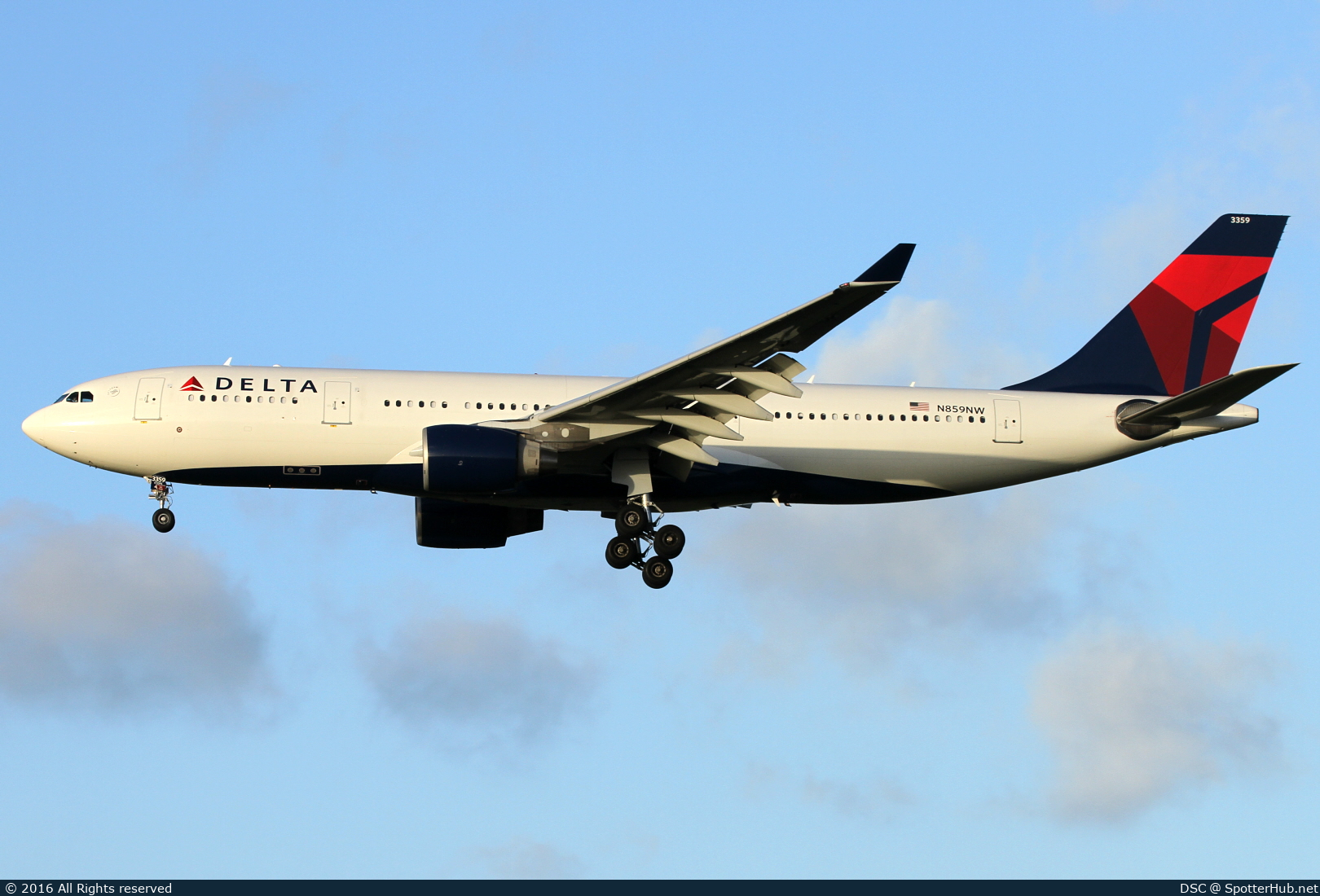 Photo of N859NW - Airbus A330-223 operated by Delta Air Lines