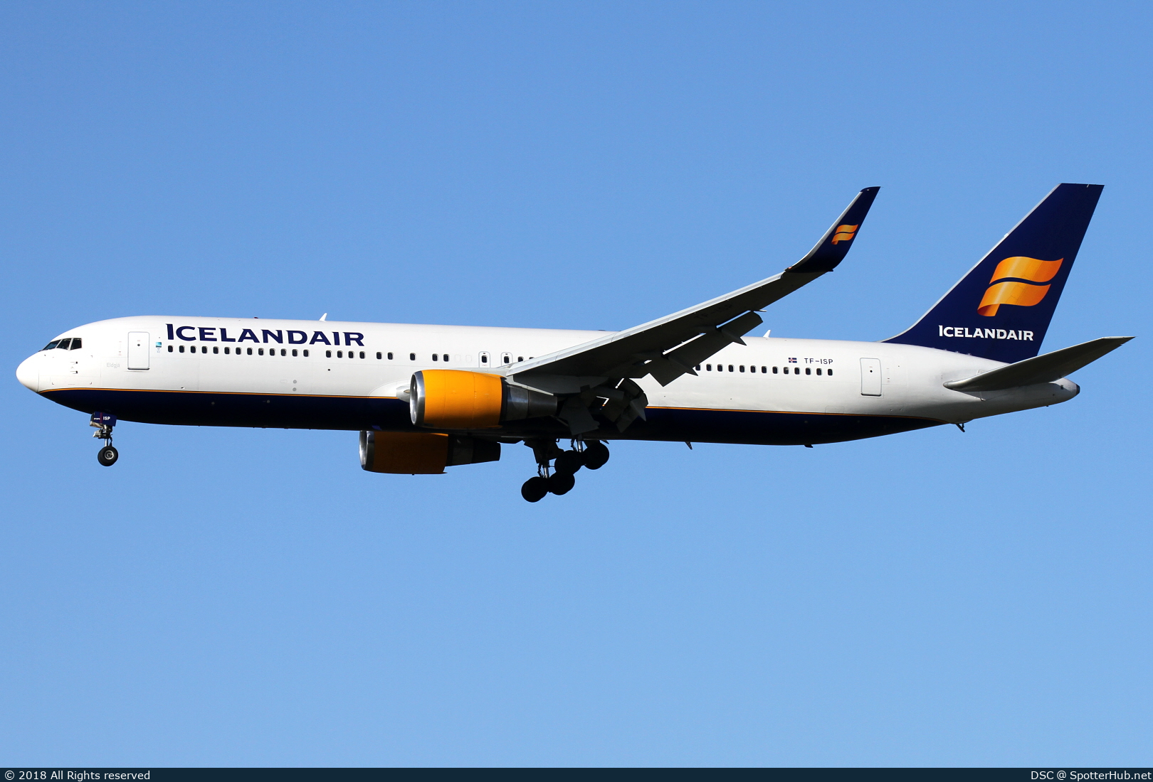 Photo of TF-ISP - Boeing 767-319(ER) operated by Icelandair