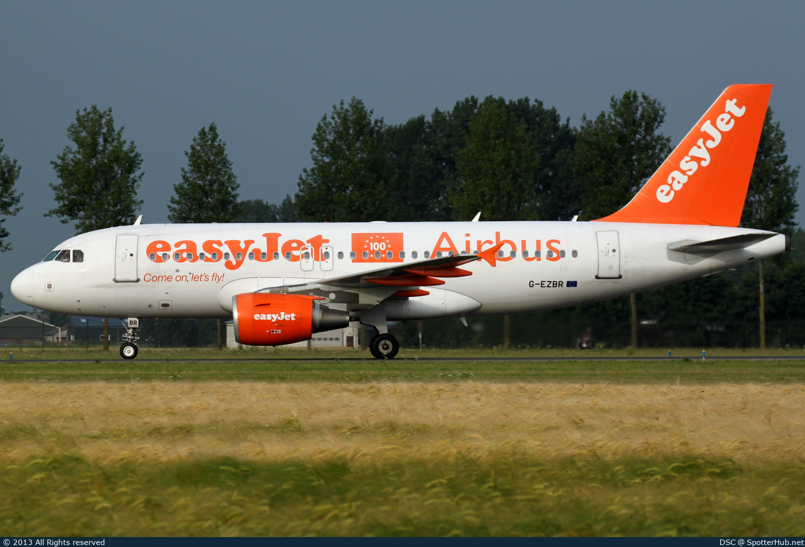 Photo of G-EZBR - Airbus A319-111 operated by easyJet