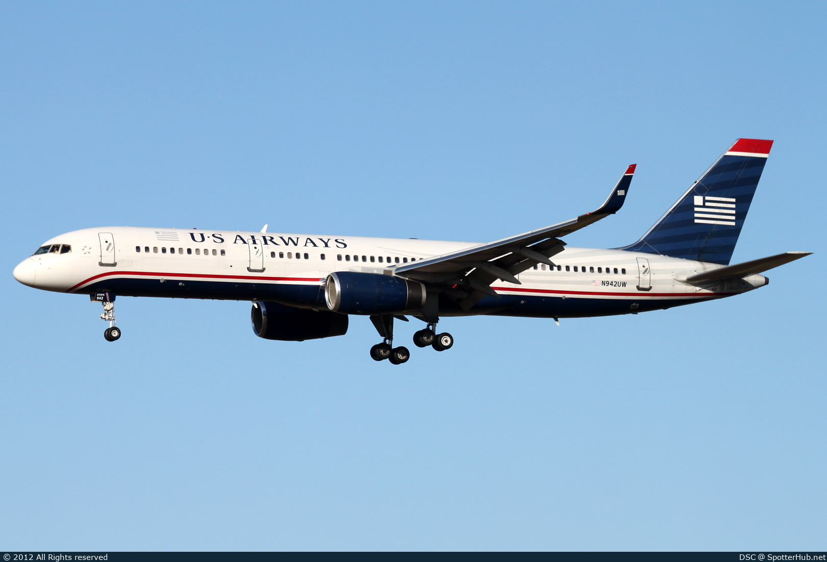 Photo of N942UW - Boeing 757-2B7 operated by US Airways