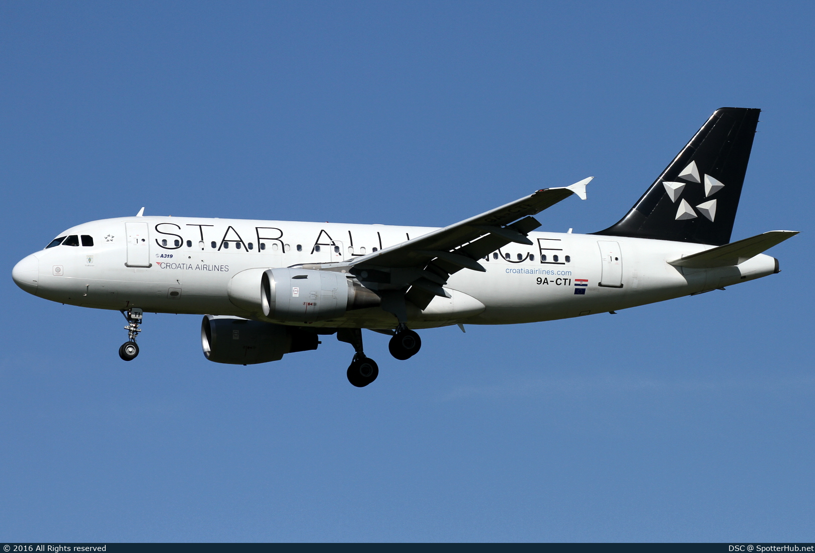 Photo of 9A-CTI - Airbus A319-112 operated by Croatia Airlines