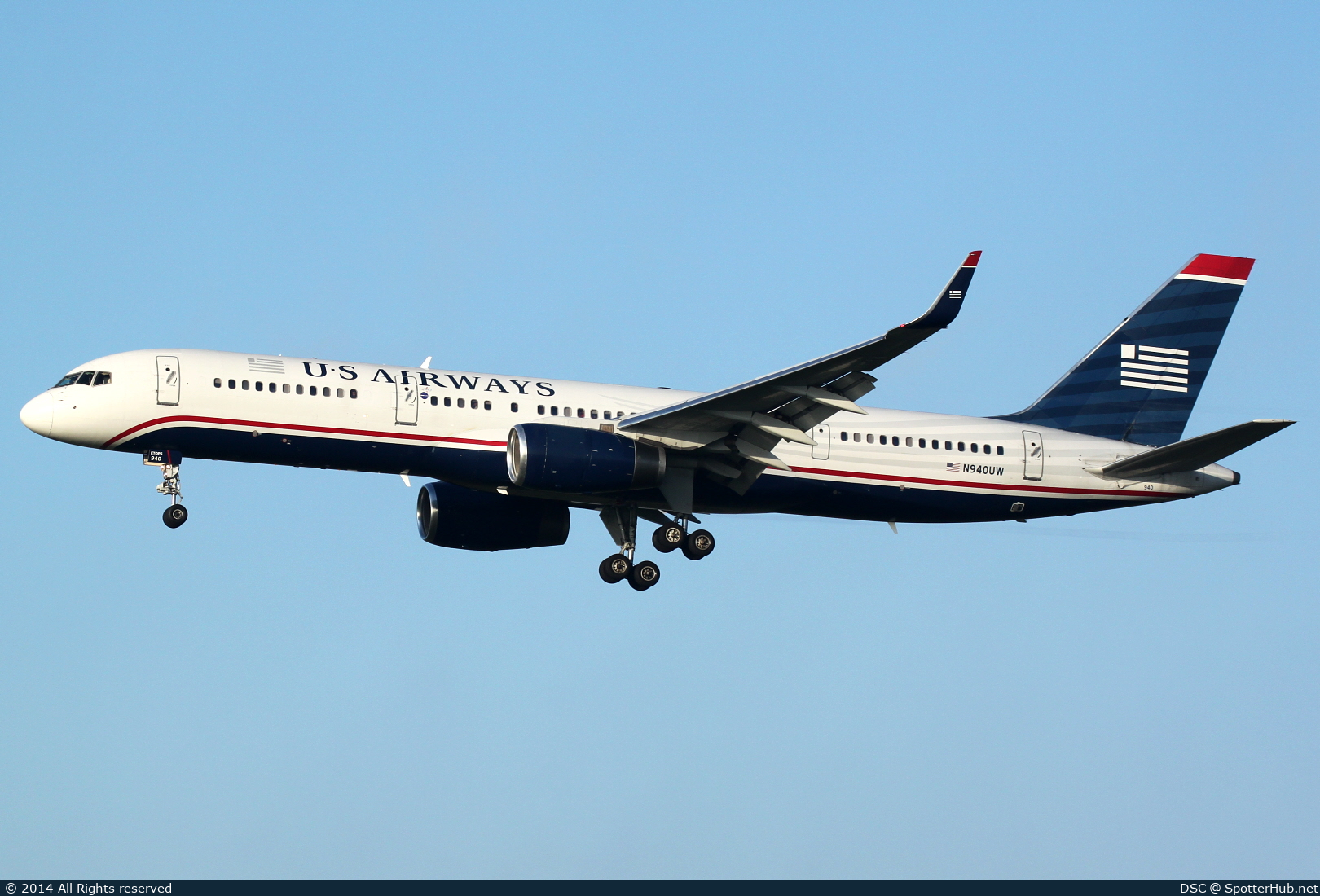 Photo of N940UW - Boeing 757-2B7 operated by US Airways