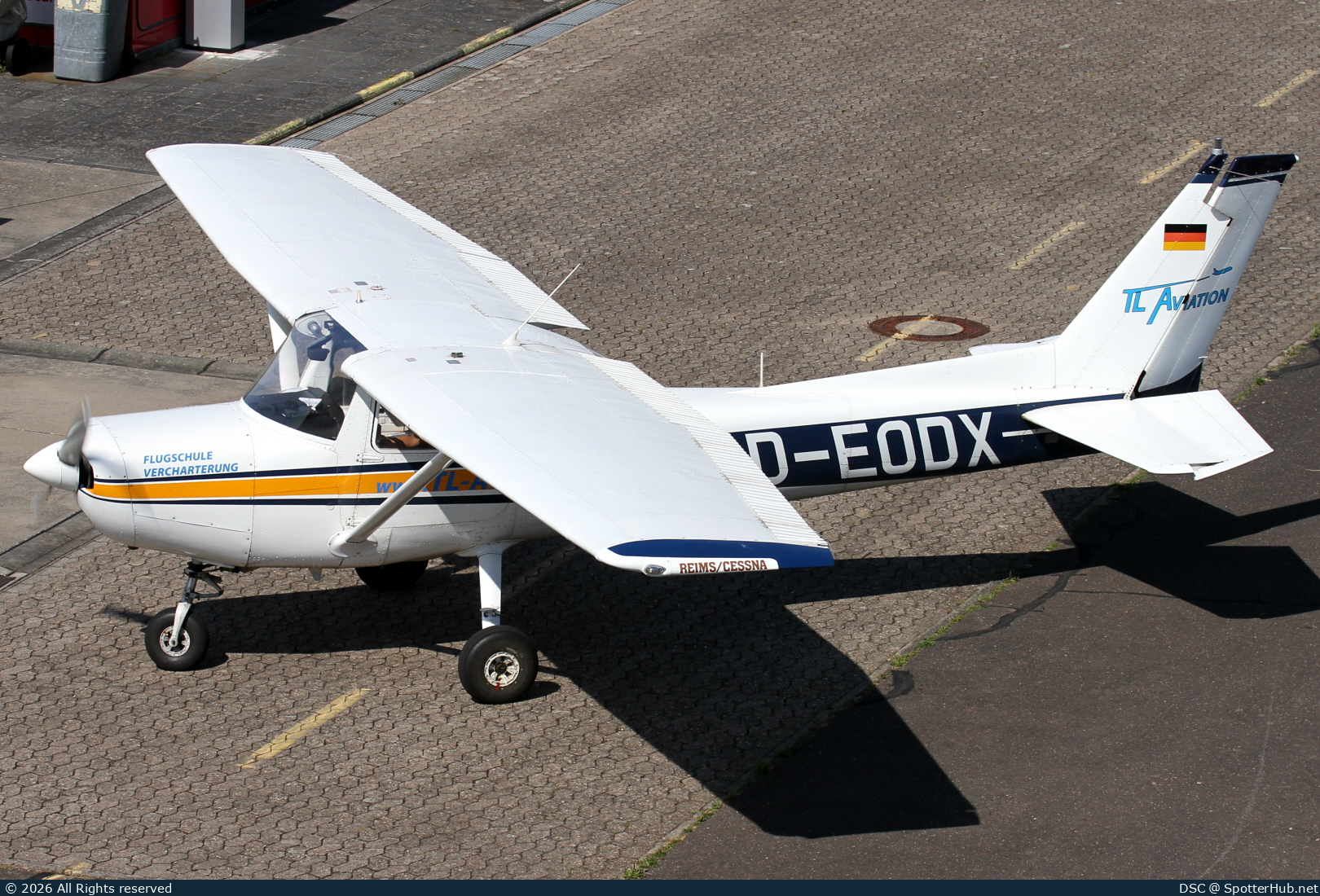 Photo of D-EODX - Reims-Cessna F152 operated by TL Aviation