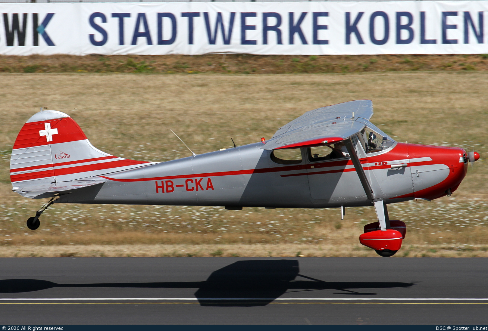 Photo of HB-CKA - Cessna 170A operated by Private
