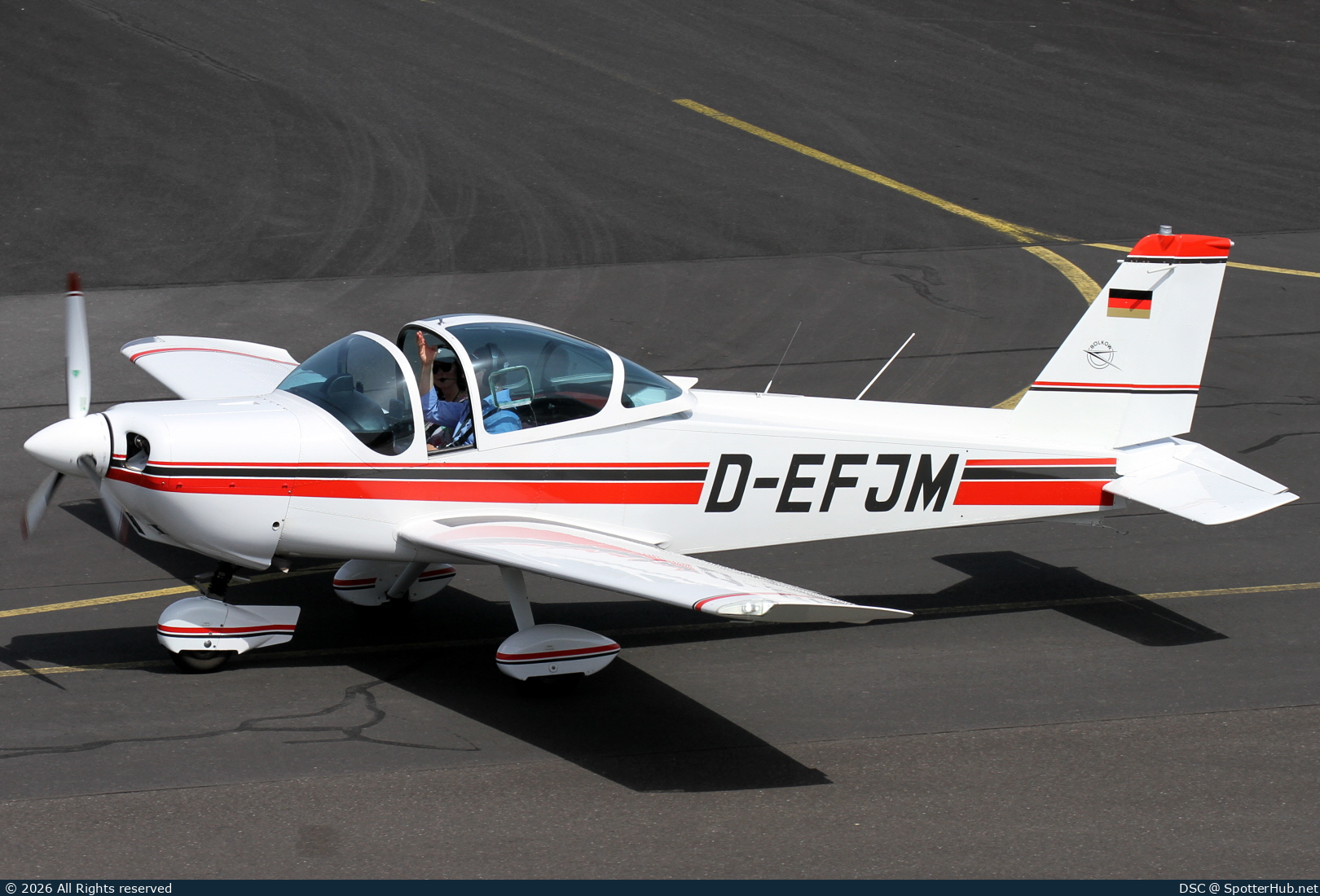 Photo of D-EFJM - Bölkow Bo.209 Monsun 150FV operated by Private