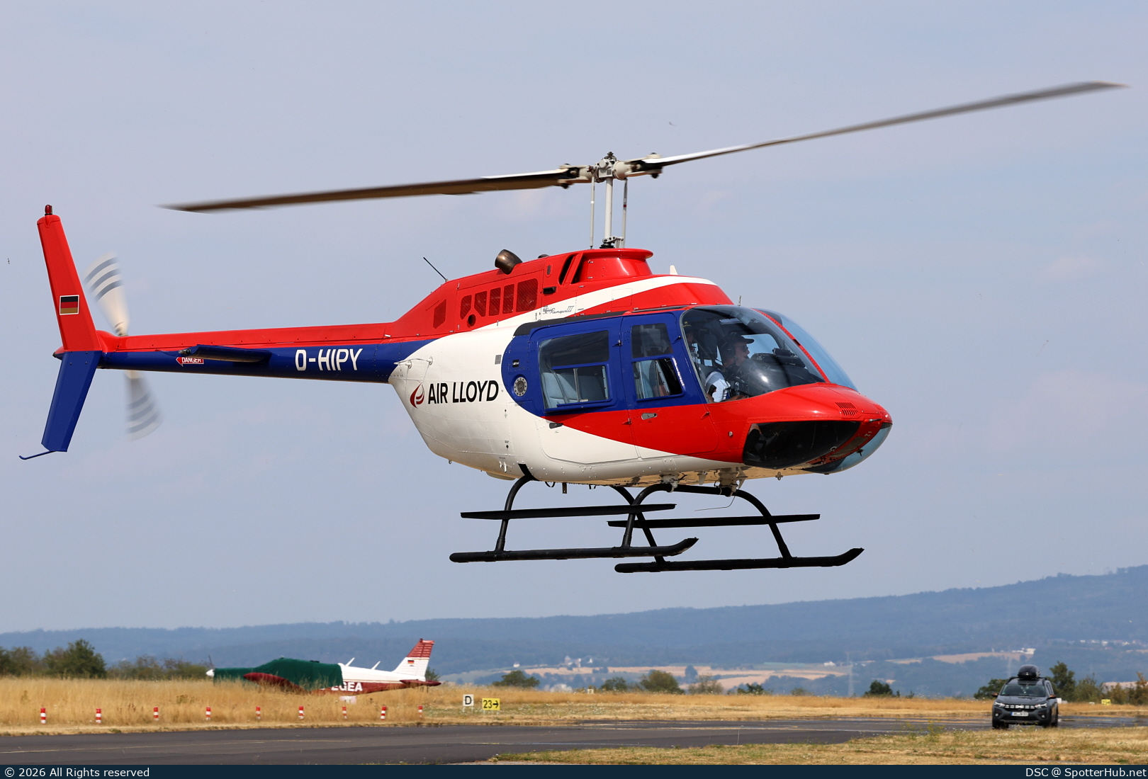 Photo of D-HIPY - Bell 206B JetRanger III operated by Air Lloyd