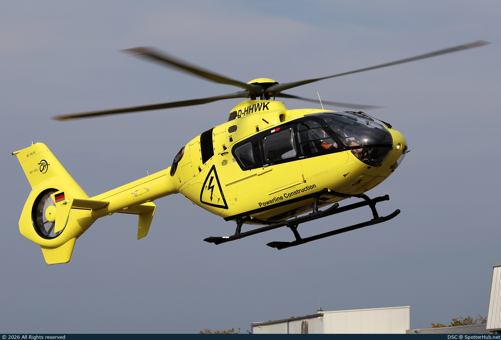 Photo of D-HHWK - Eurocopter EC135 T2 operated by Sky Heli