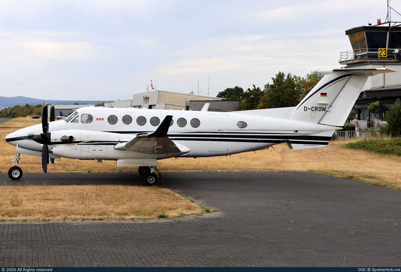 Photo of D-CROW - Beechcraft B300 Super King Air 350 operated by Atlas Air Service