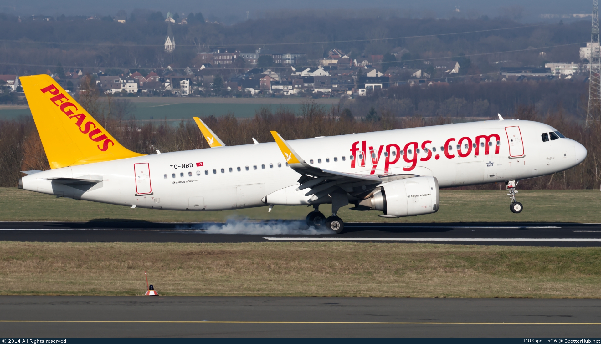 Photo of TC-NBD - Airbus A320-251N operated by Pegasus Airlines