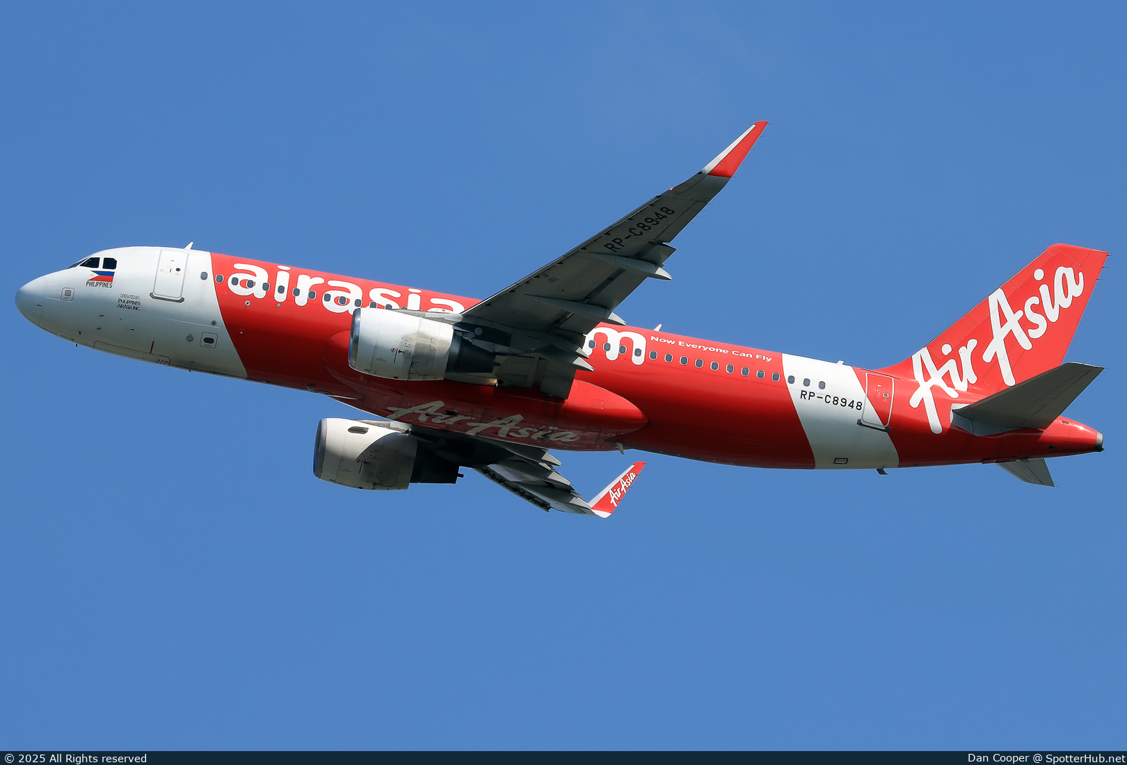 Photo of RP-C8948 - Airbus A320-216 operated by Philippines AirAsia
