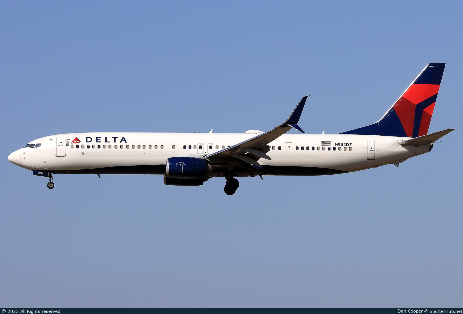 Photo of N952DZ - Boeing 737-9GP(ER) operated by Delta Air Lines