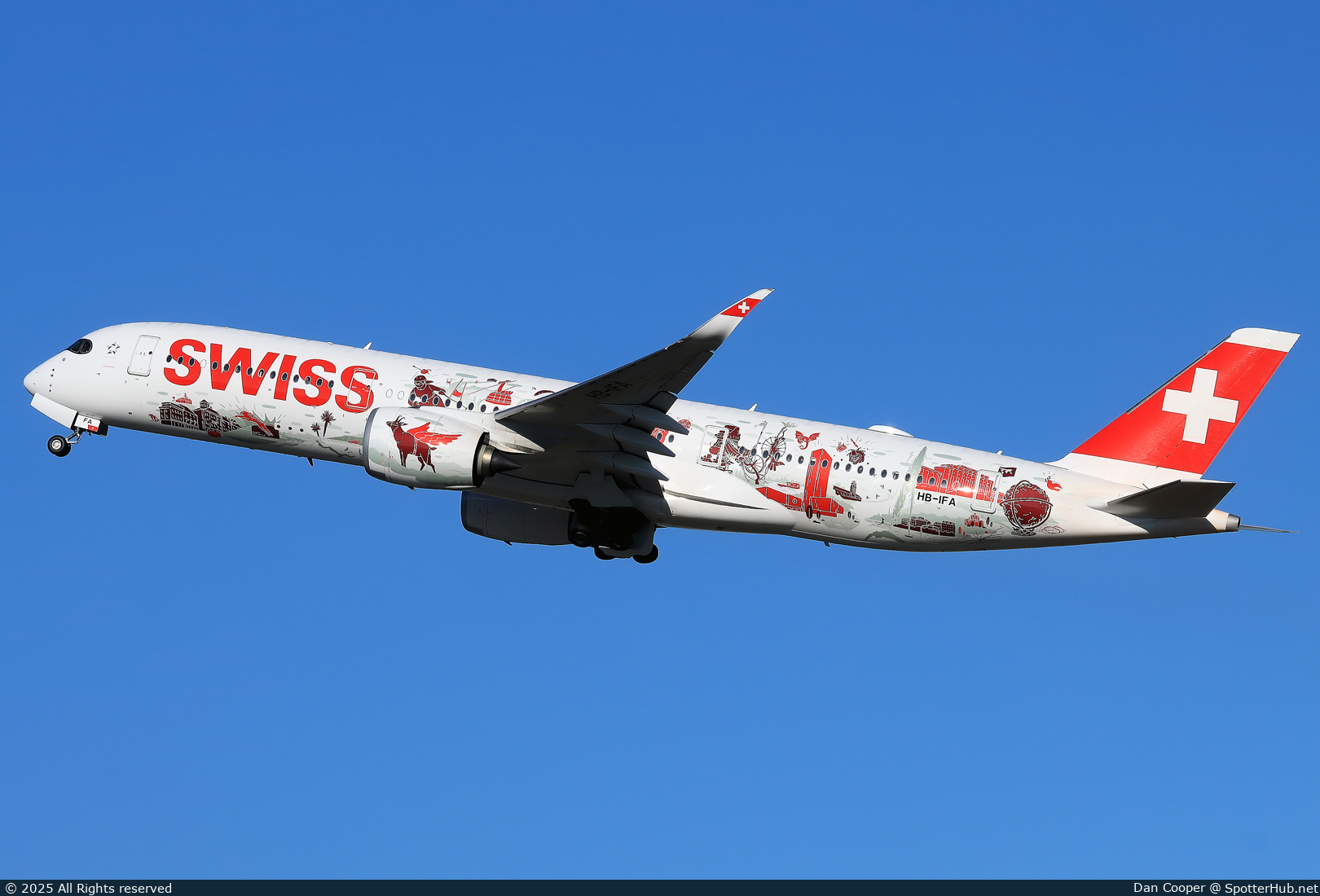 Photo of HB-IFA - Airbus A350-941 operated by Swiss International Air Lines