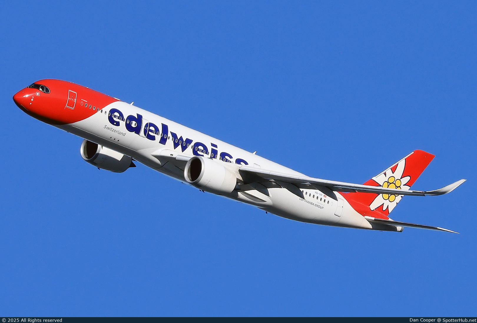 Photo of HB-IHF - Airbus A350-941 operated by Edelweiss Air