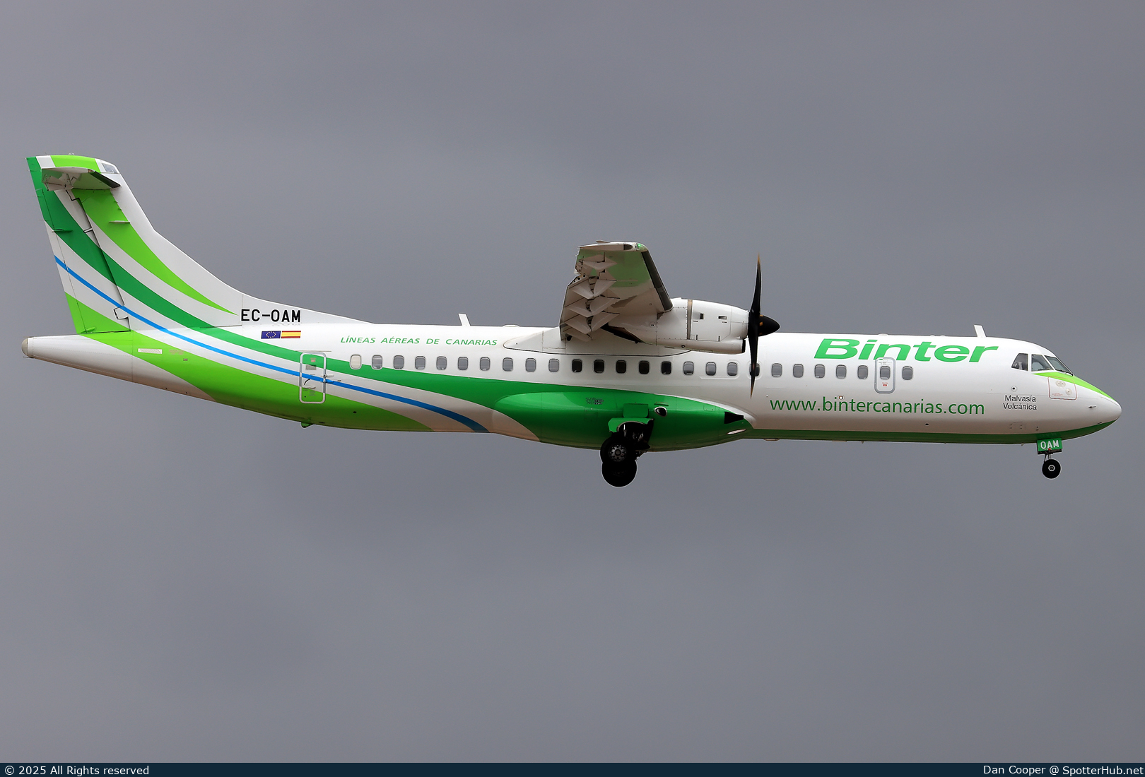 Photo of EC-OAM - ATR 72-600 operated by Binter Canarias (opb Naysa)