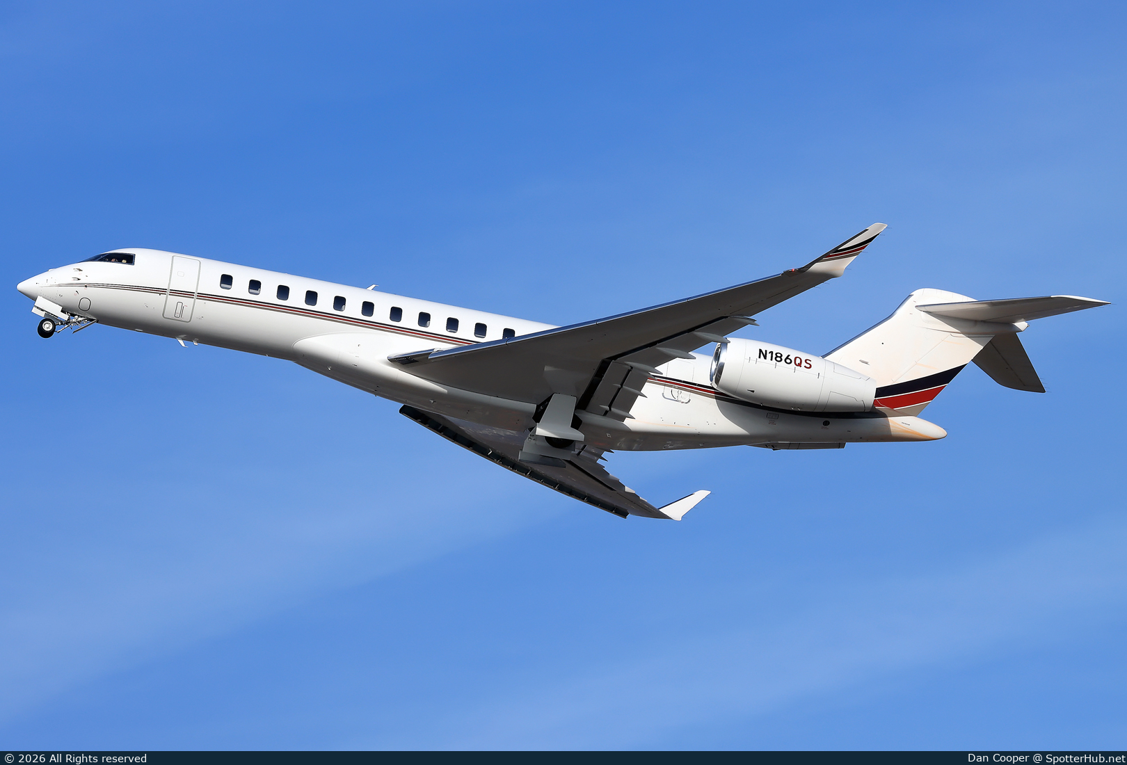 Photo of N186QS - Bombardier Global 7500 operated by NetJets