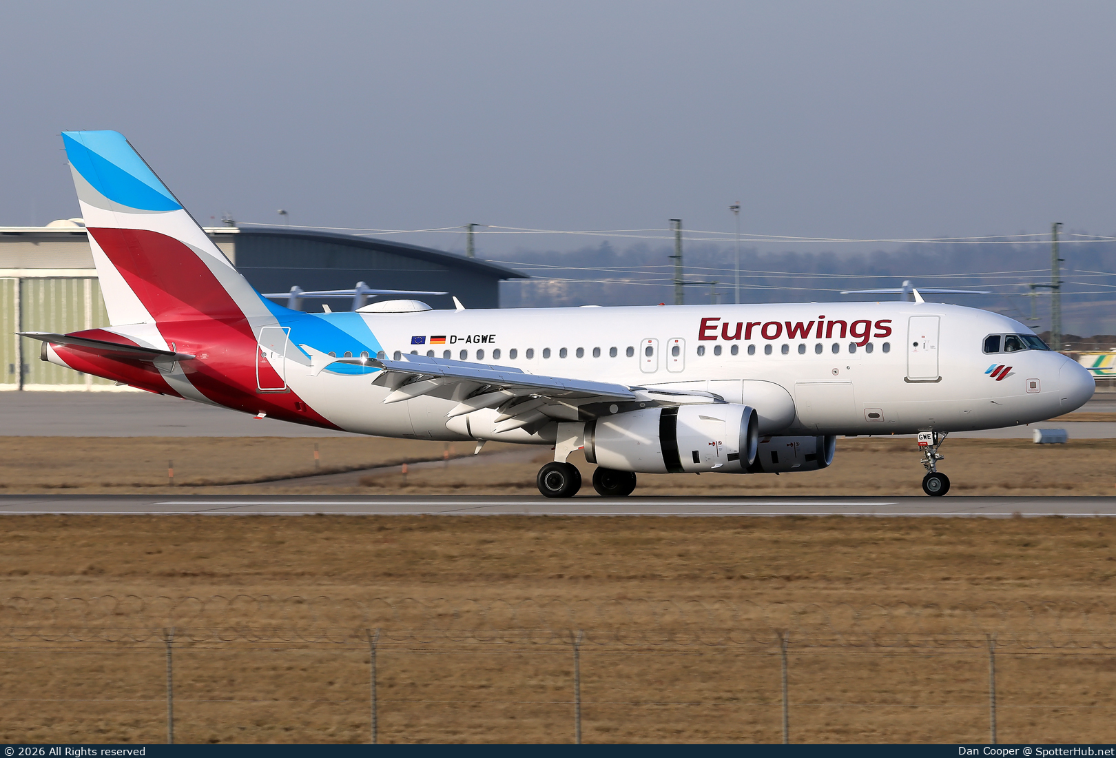 Photo of D-AGWE - Airbus A319-132 operated by Eurowings