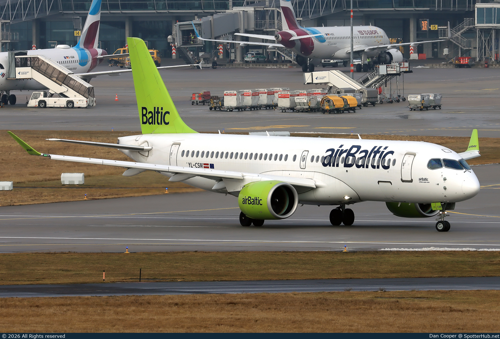 Photo of YL-CSM - Airbus A220-371 operated by airBaltic