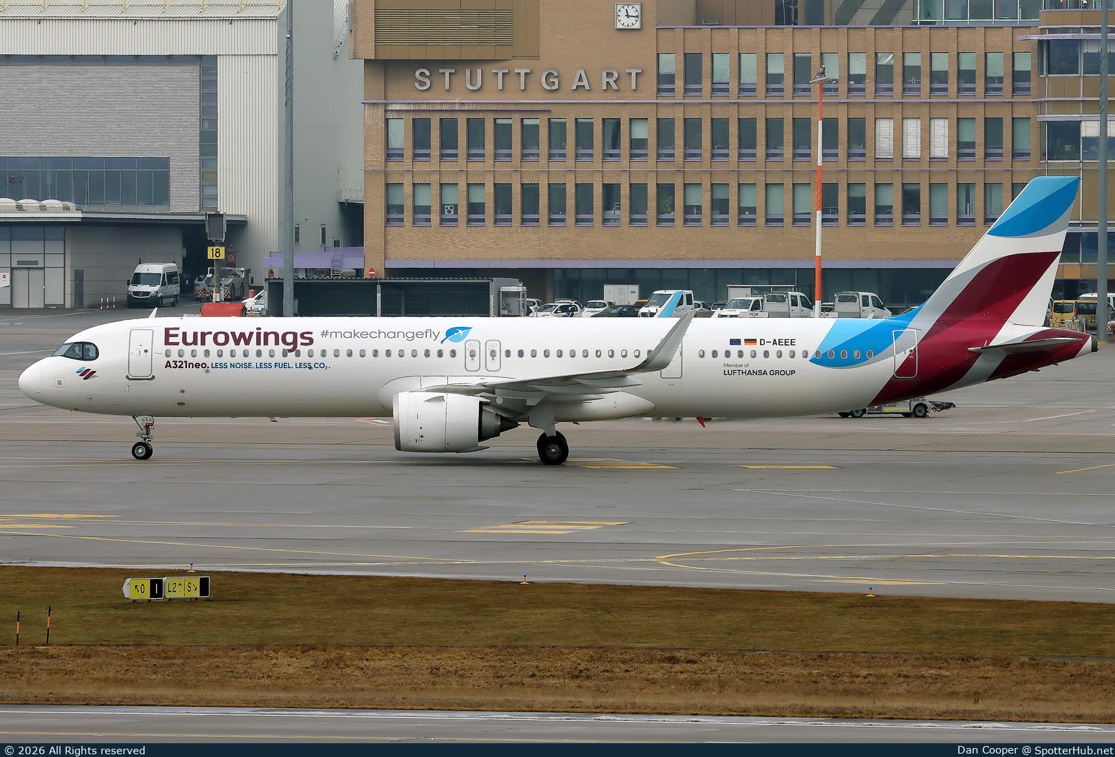 Photo of D-AEEE - Airbus A321-251NX operated by Eurowings