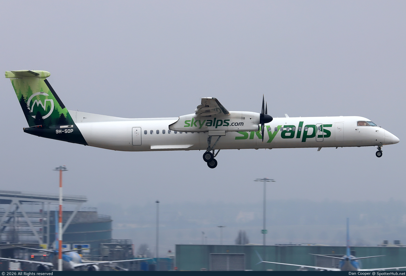 Photo of 9H-SOP - Bombardier DHC-8-402 Dash 8 Q400 operated by SkyAlps