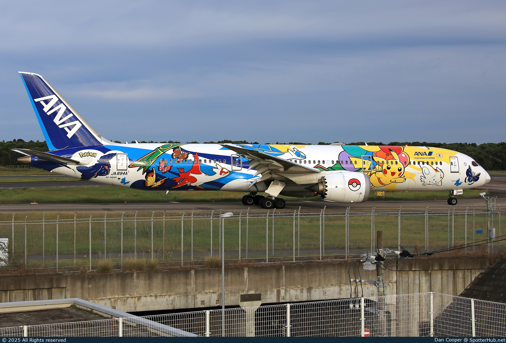 Photo of JA894A - Boeing 787-9 Dreamliner operated by ANA All Nippon Airways (opb Air Japan)