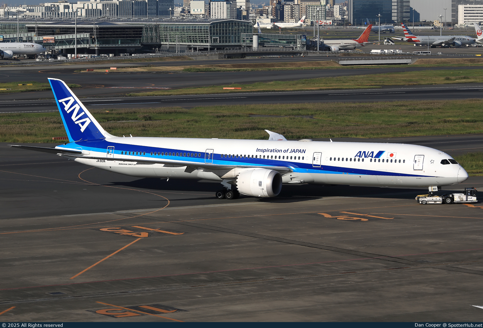 Photo of JA901A - Boeing 787-10 Dreamliner operated by ANA All Nippon Airways (opb Air Japan)
