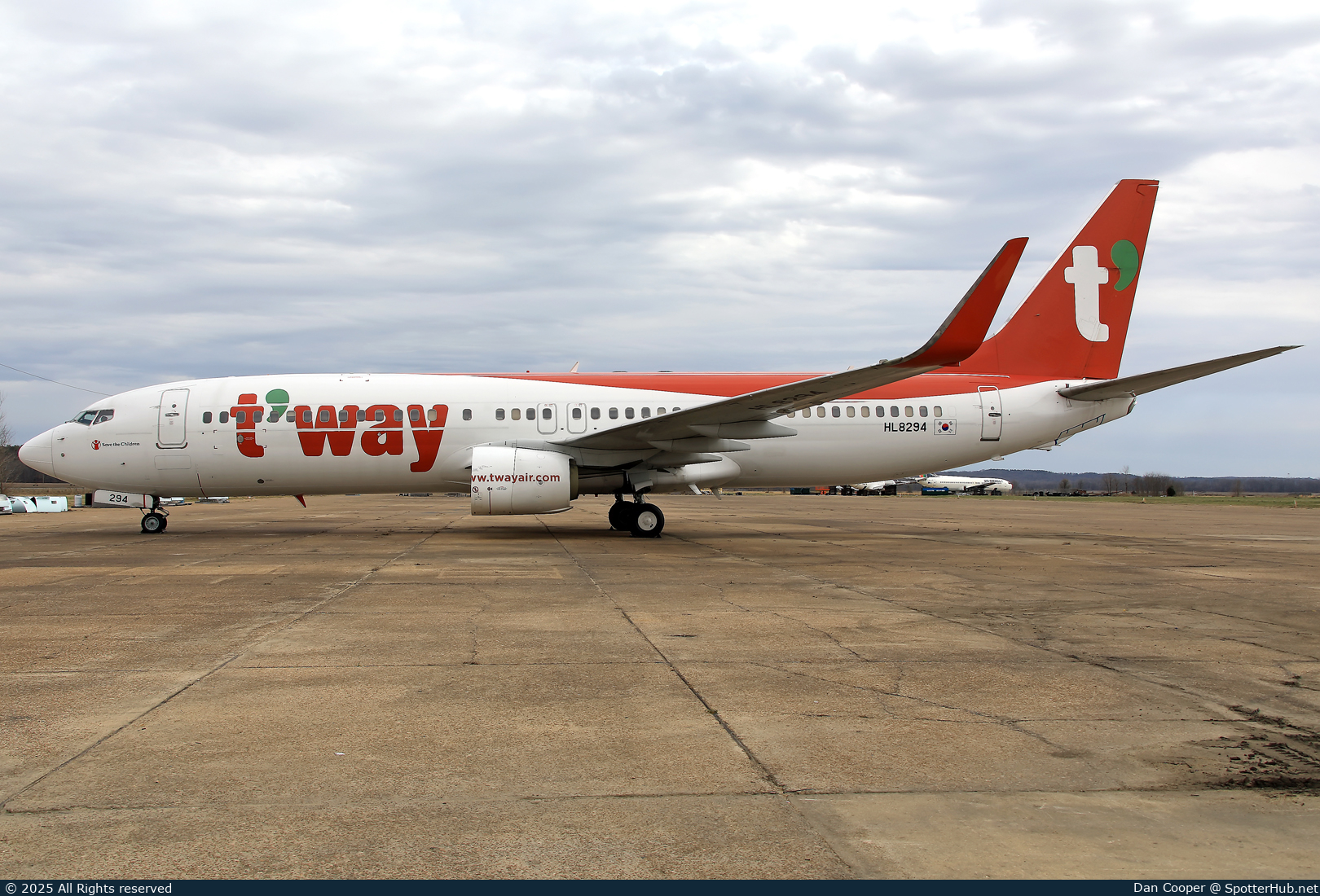 Photo of HL8294 - Boeing 737-8Q8 operated by T'Way Air