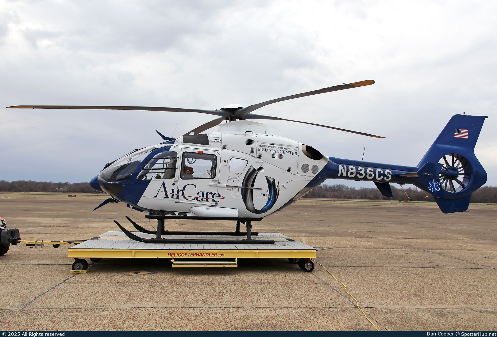 Photo of N836CS - Eurocopter EC135 P2+ operated by AirCare (opb Med-Trans)