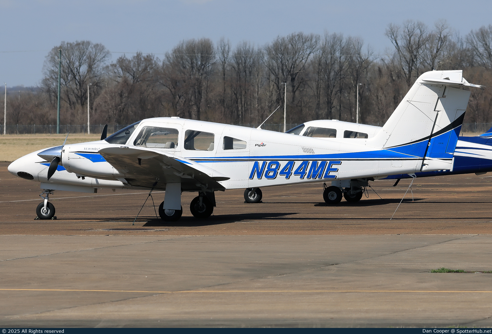 Photo of N844ME - Piper PA-44-180 Seminole operated by Private
