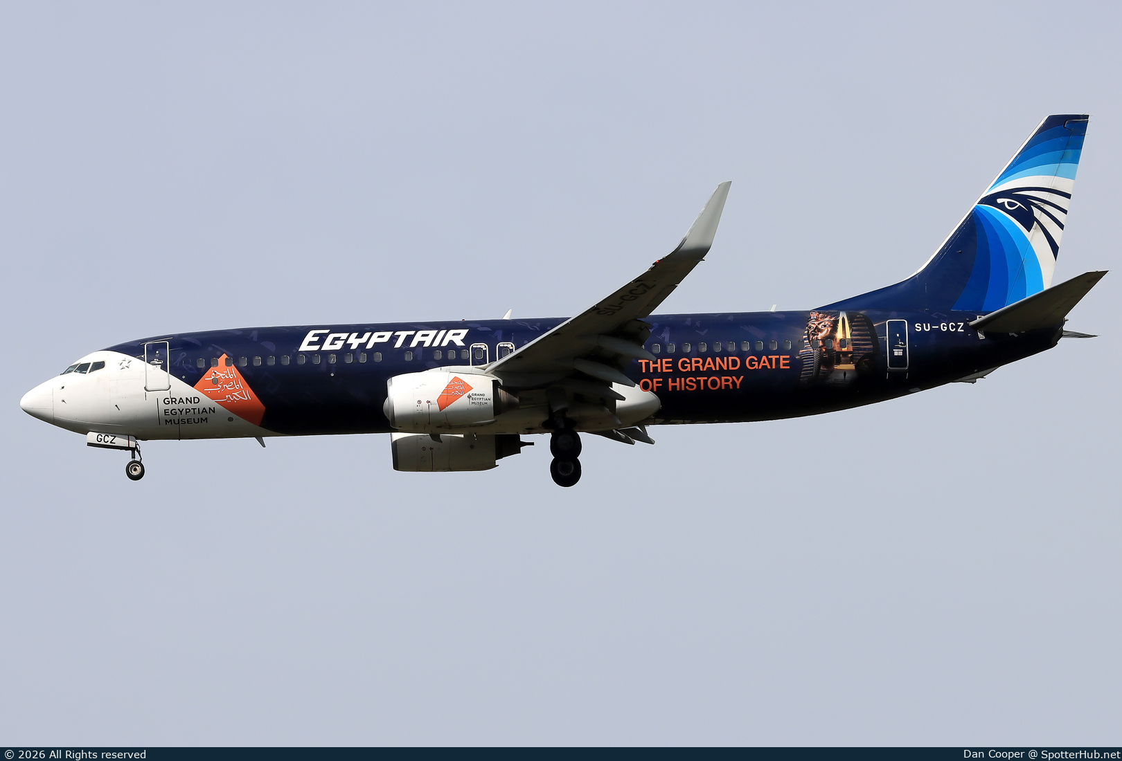 Photo of SU-GCZ - Boeing 737-866 operated by Egyptair