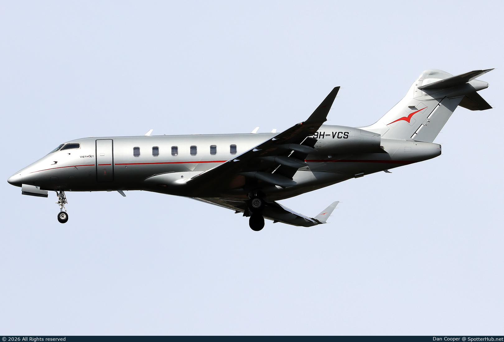 Photo of 9H-VCS - Bombardier Challenger 350 operated by VistaJet