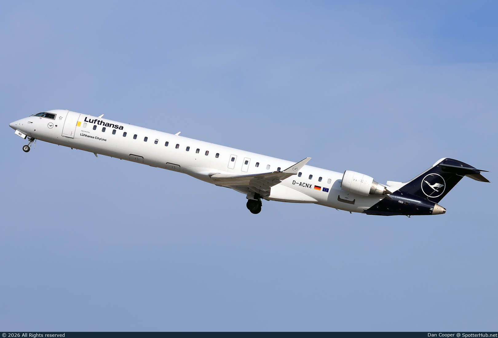 Photo of D-ACNX - Bombardier CRJ-900LR operated by Lufthansa CityLine